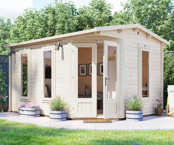 Why Corner Summer Houses Are the Perfect Space-Saving Solution