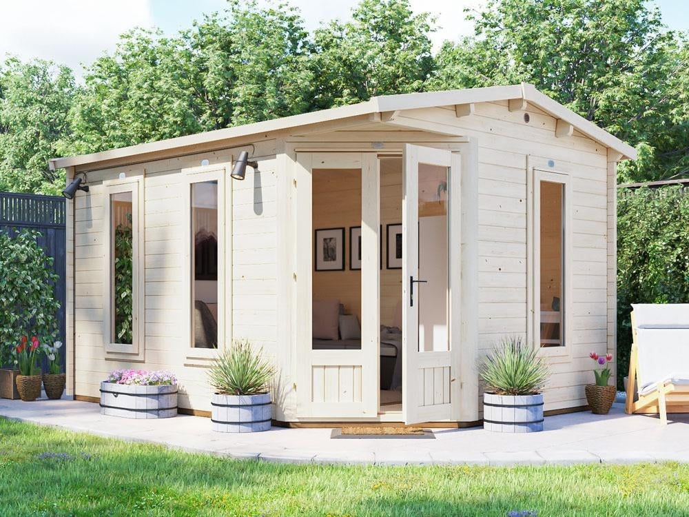 Why Corner Summer Houses Are the Perfect Space-Saving Solution